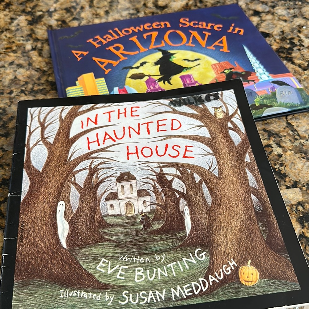 Halloween books set of 2